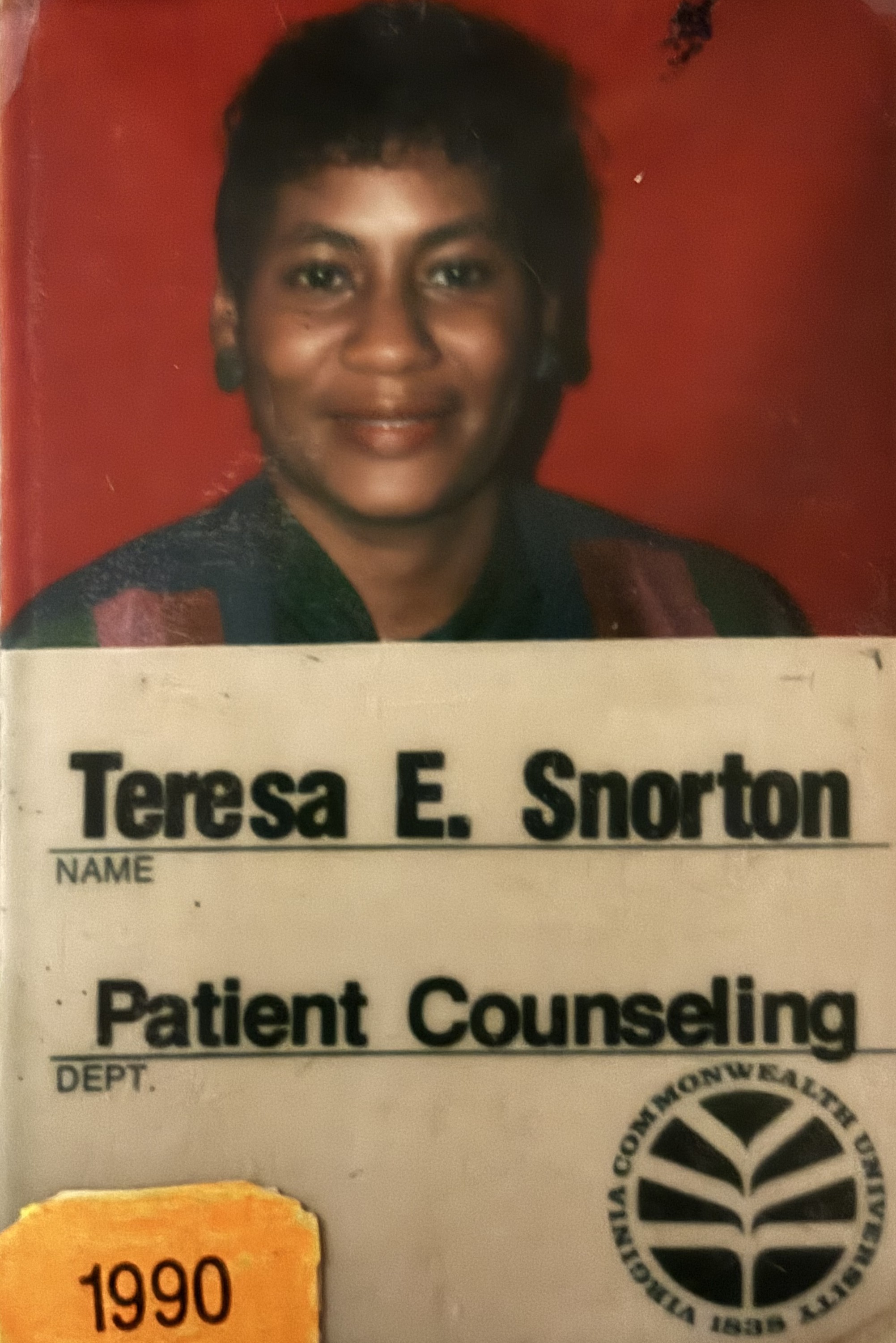Teresa E Snorton Patient Counseling